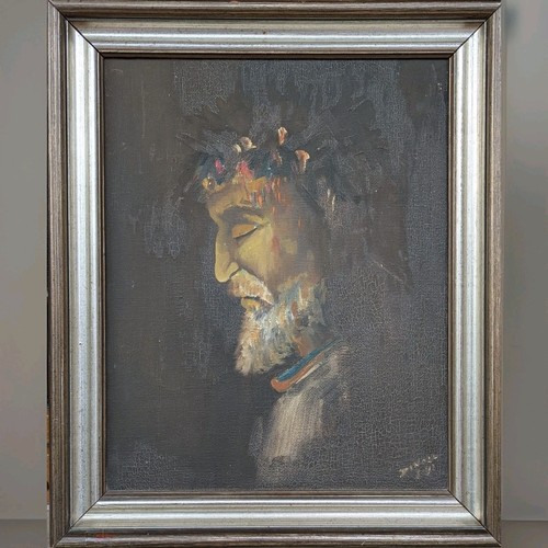 Nola cristo di profilo - cristo,