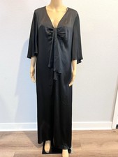 Abito midi ZARA nero scollo a