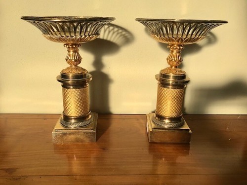 Coppia alzate bronzo - coppia,