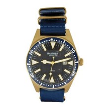 Orologio Uomo Solo Tempo HAMMER H170-05 Cinturino in Tessuto Blu
