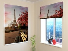 tenda a pacchetto ARREDALACASA davanti alla torre Eiffel MISURE PERSONALIZZABILI
