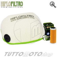 Filtro aria + Filtro olio KTM SX-F 350 2016-2022 / Kit Tipo Originale HIFLO SXF