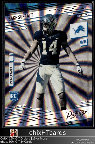 Sage surratt 2021 panini - surratt,