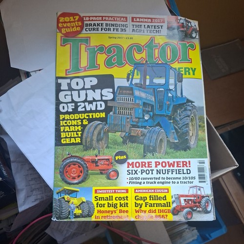 Tractor and machinery magazine - and,