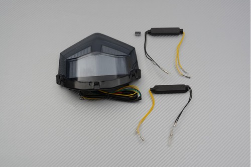 Fanale post led fumè scuro - fanale,