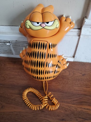 Vintage garfield tyco phone - vintage,