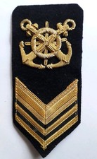 Distintivo Omerale Marina Militare Italiana Secondo Capo categoria Nocchiere
