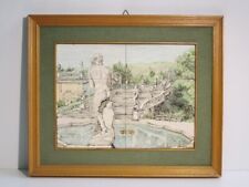 Quadro mosaico maioliche