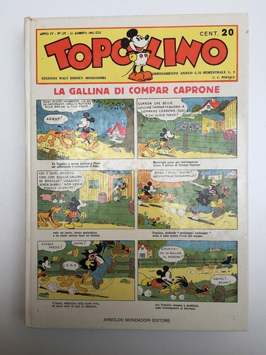 Topolino 1935 volume - 1935, cartonato