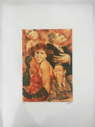 Remo squillantini lithography - remo,