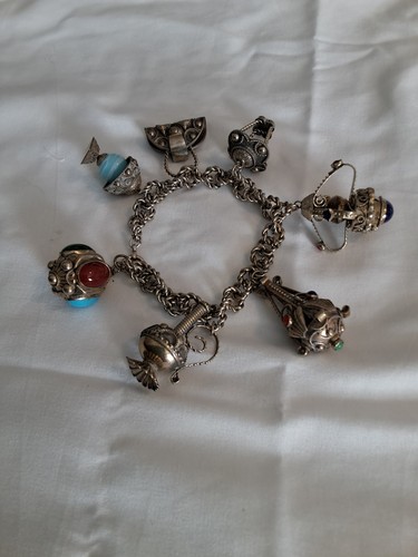 Bracciale charm etrusco unico - charm,