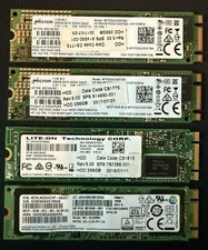 Lotto 4× SSD 256GB (2×