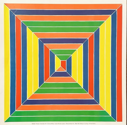 Frank stella farblabyrinth - frank,