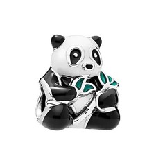 CHARM PANDORA - DOLCE PANDA - ORIGINALE - ARGENTO STERLING 925