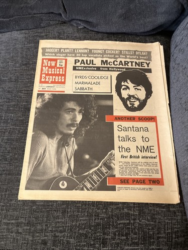 Nme magazine may 1971 paul - magazine,