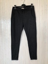 Pantaloni a Strisce Grigio