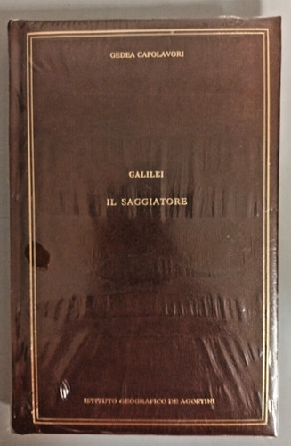 Galilei saggiatore gedea - il,