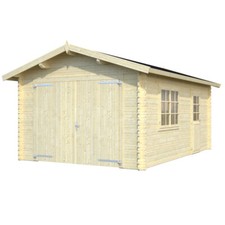 Garage in Legno da Giardino