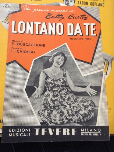 Spartito musicale epoca - spartito, d’epoca