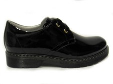 Nero Giardini A528230F junior diamond nero francesina bimba Shoe laces