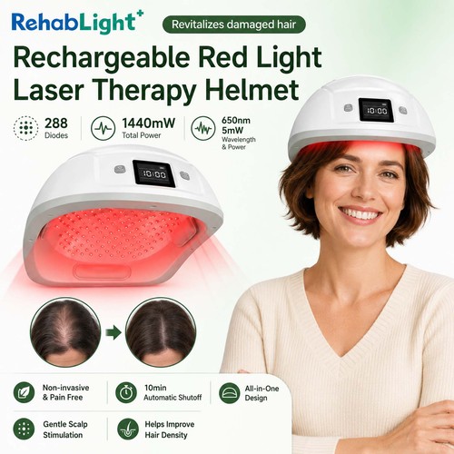 Casco crescita capelli laser