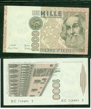 BANCONOTA ITALIANA 1000 LIRE