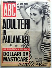 VINTAGE MAGAZINE RIVISTA ABC