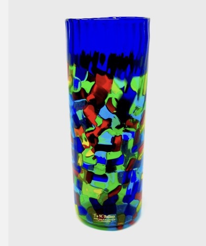 Raro vaso patchwork pezzato - vaso,