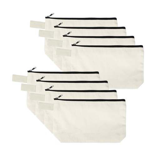 Pcs borsa trucco cotone - in,