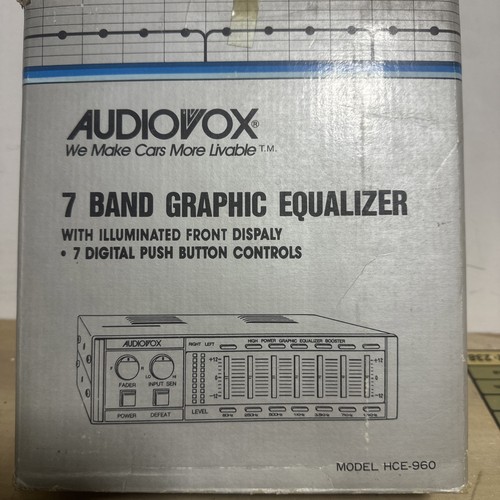 Equalizzatore auto audiovox - da,