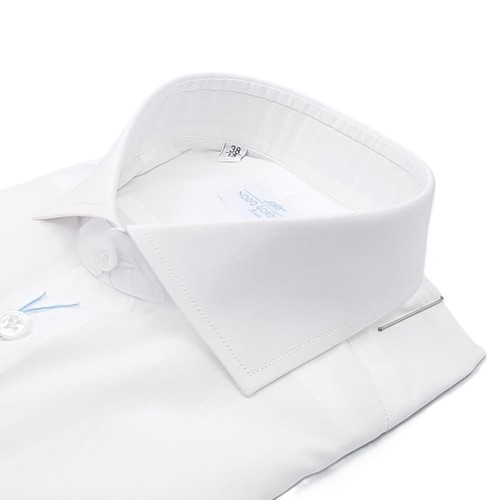 Camicia bianca popeline - camicia, in
