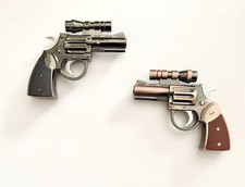 Accendino pistola revolver
