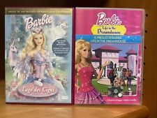 LOTTO 2 DVD BARBIE - LAGO DEI CIGNI.  IL MEGLIO DI BARBIE LIFE IN THE DREAMHOUSE
