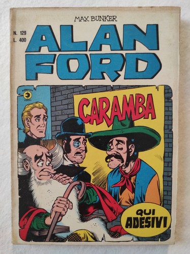 Alan ford 129 con adesivi - ford, n.