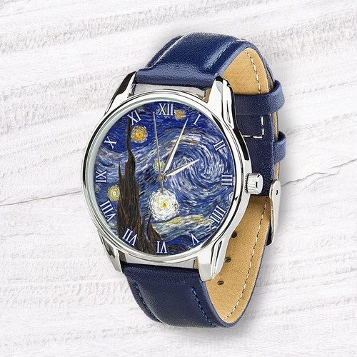 Orologio notte stellata - orologio, stellata,