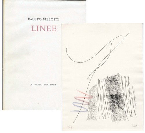 Fausto melotti linee 1975 - "linee",
