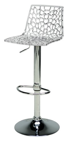 Sgabello bar regolabile gas - a,