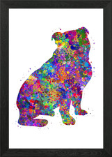 Poster Bulldog inglese