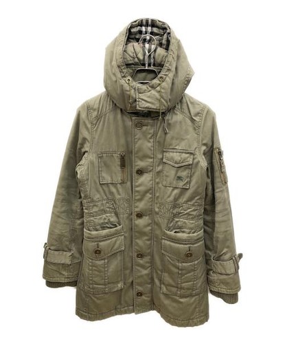 Burberry blue label mods coat - label,
