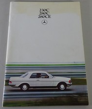 Brochure Mercedes-Benz W123 /