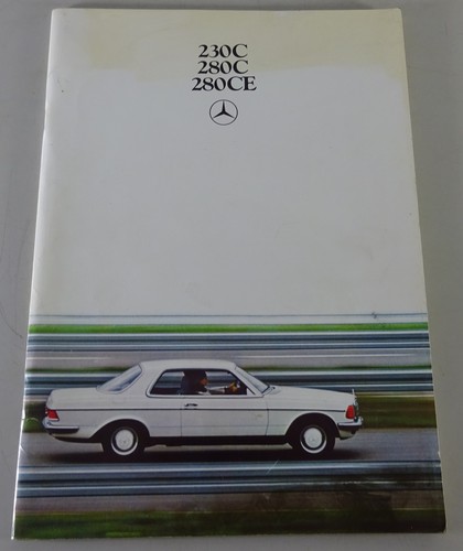 Brochure mercedes benz w123 - brochure, /