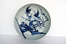 Antico Cinese Qing Blu Bianco
