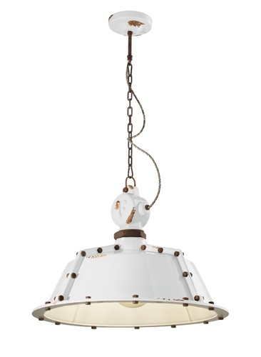 Lampada sospensione bianca - sospensione,