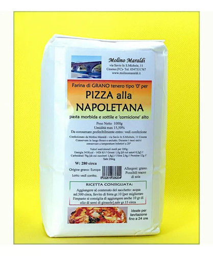 Farina per pizza napoletana - pizza,