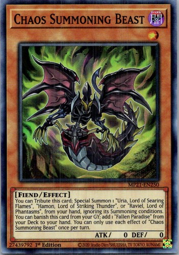 Chaos summoning beast - chaos,