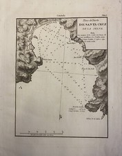carte marine ancienne Santa