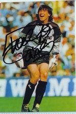 AUTOGRAFO WALTER ZENGA FOTO HAND SIGNED MAGLIA FC INTER MISURA SCUDETTO 1989 GK