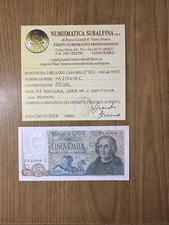 REPUBBLICA LIRE 5000 COLOMBO 2º TIPO 11 4 1973 R3 RARISSIMA SERIE X SOSTITUTIVA
