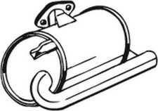 Silenziatore posteriore - silenziatore,