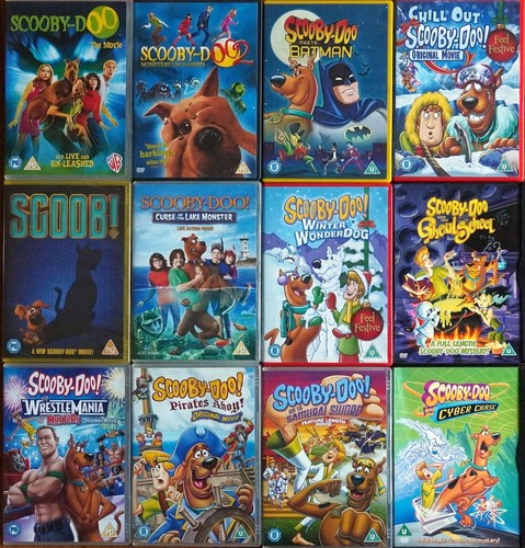 Scooby doo dvd mega - 12,